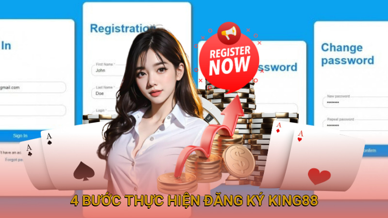 Cung cấp đủ mọi dữ liệu để hoàn tất đăng ký King88 nhanh