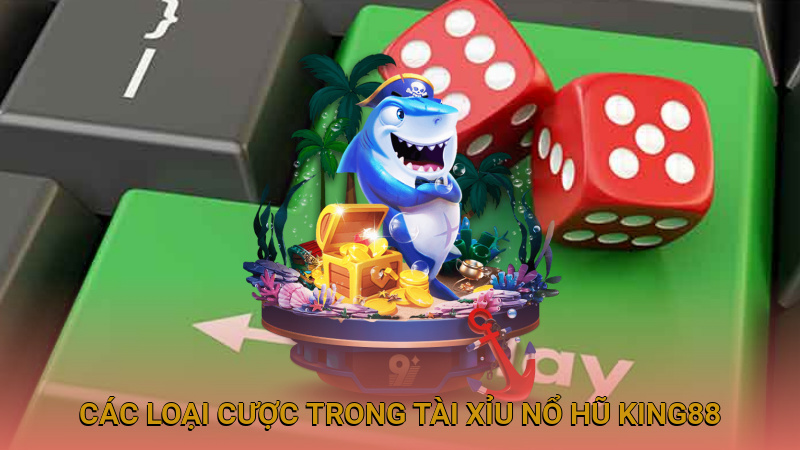 Các loại cược trong tài xỉu nổ hũ King88