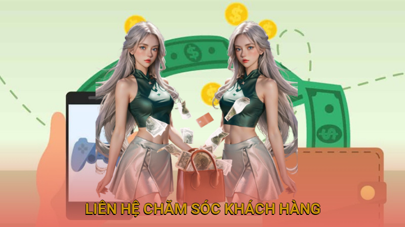 Liên hệ chăm sóc khách hàng tiện lợi hỗ trợ khi giao dịch rút tiền