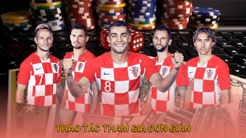 Thao tác tham gia đầu tư đơn giản cùng cổng game King88